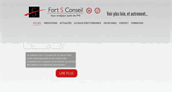 Desktop Screenshot of fort-s-conseil.com